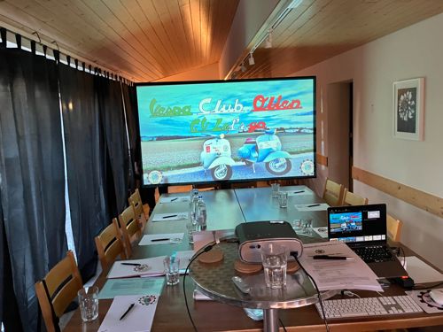   1.GV 2025 Vorbereitung, im Restaurant "Grossweier" Schwarzhäusern