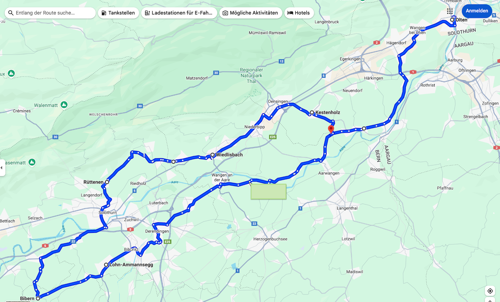 Spontan Ausfahrt 3.Aug.2025 110 km