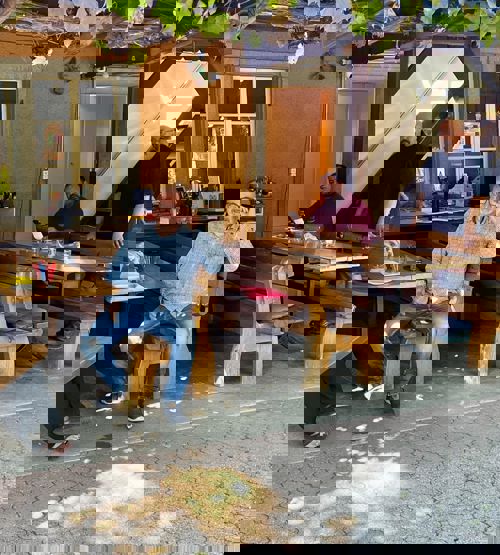 Team Grossweier mit Inhaber Massimo Santucci. Ein grosses Danke an das Team.