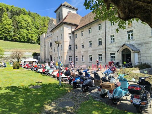 Ausfahrt 2.Mai "Fete Tête de Moine" in Bellelay total 220km