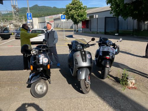 Ausfahrt 2.Mai "Fete Tête de Moine" in Bellelay total 220km