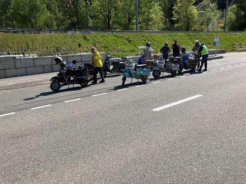 Ausfahrt 2.Mai "Fete Tête de Moine" in Bellelay total 220km