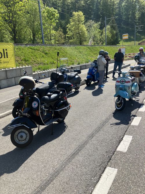 Ausfahrt 2.Mai "Fete Tête de Moine" in Bellelay total 220km