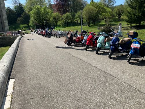 Ausfahrt 2.Mai "Fete Tête de Moine" in Bellelay total 220km