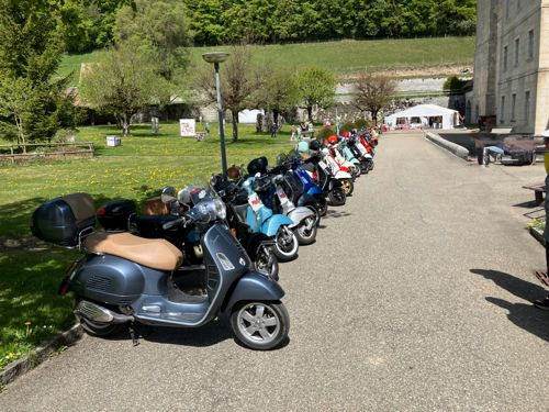 Ausfahrt 2.Mai "Fete Tête de Moine" in Bellelay total 220km