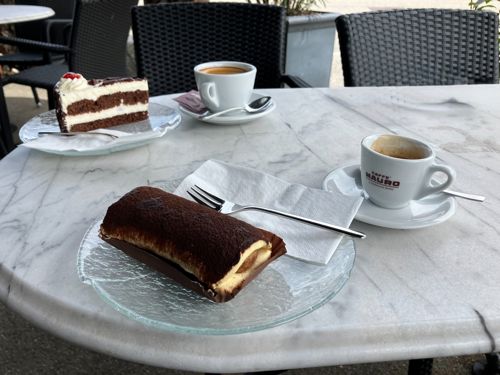 Kafi Dünnere in Wangen b.Olten wohlverdiente Stärkung