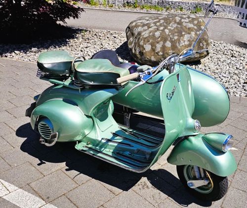 Spontan-Ausfahrt "ACE Cafe"  Vespa Meet, Rothenburg 23.Mai 