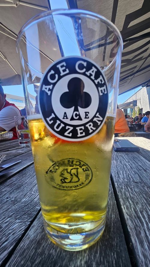 Spontan-Ausfahrt "ACE Cafe"  Vespa Meet, Rothenburg 23.Mai 