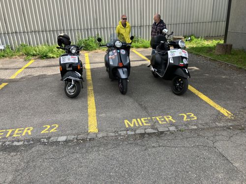 Spontanausfahrt 7. Juni an den Rhein 110km