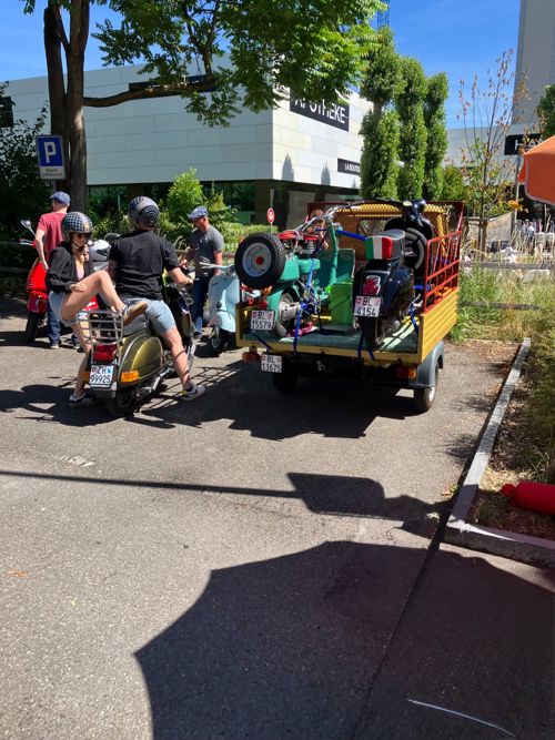 Vespa Treff "Limmattal" 16.Juni 150km