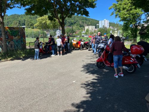 Vespa Treff "Limmattal" 16.Juni 150km