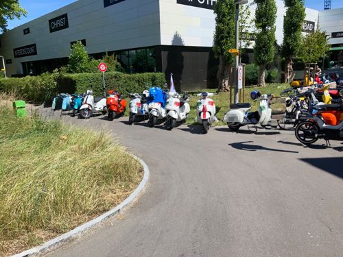 Vespa Treff "Limmattal" 16.Juni 150km