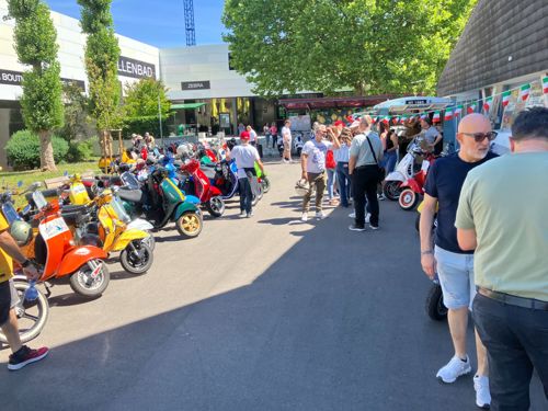Vespa Treff "Limmattal" 16.Juni 150km